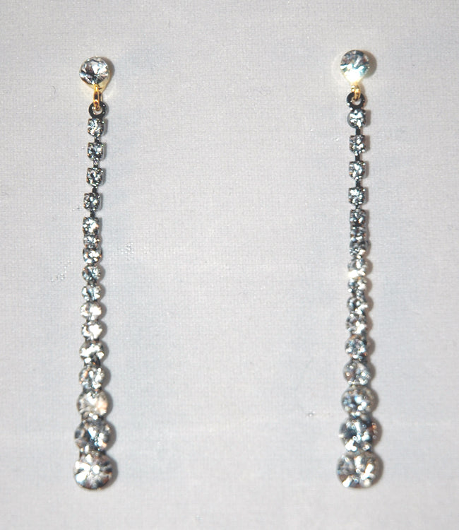 Diamante Tear Drop Style Pendant