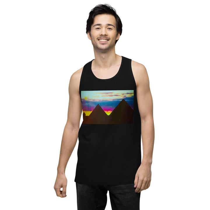 Men’s premium Pyramid tank top