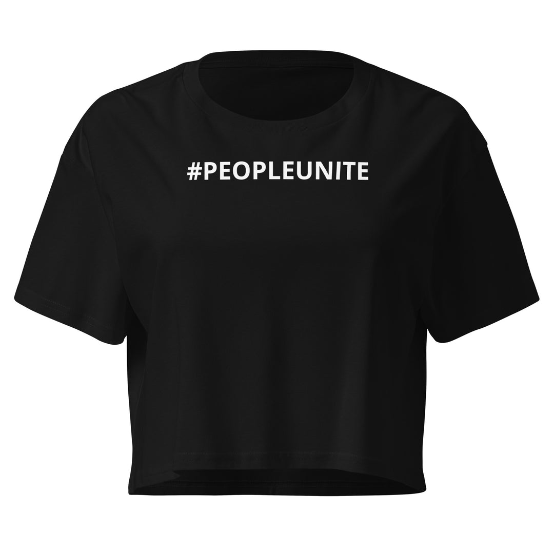 Women's Crop Top #PEOPLEUNITE